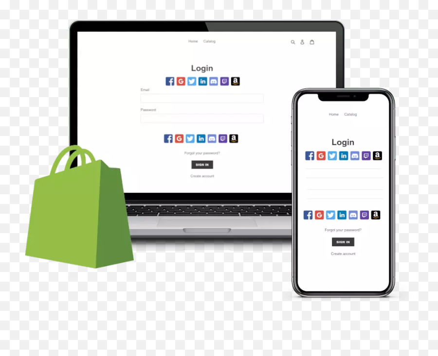 Shopify Social Login Add Application Into Store Png Facebook Icon