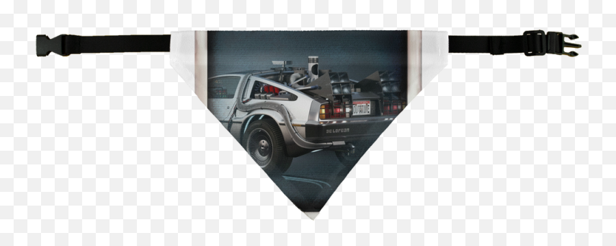 Delorean Pet Bandana - Tow Truck Png,Delorean Png