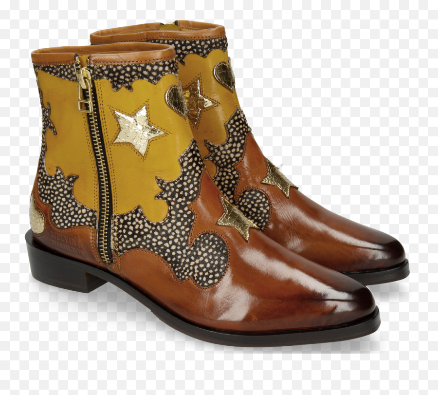 Marlin 12 Wood Hairon Halftone Mogano Yellow Gold Stars - Rain Boot Png,Halftone Pattern Png