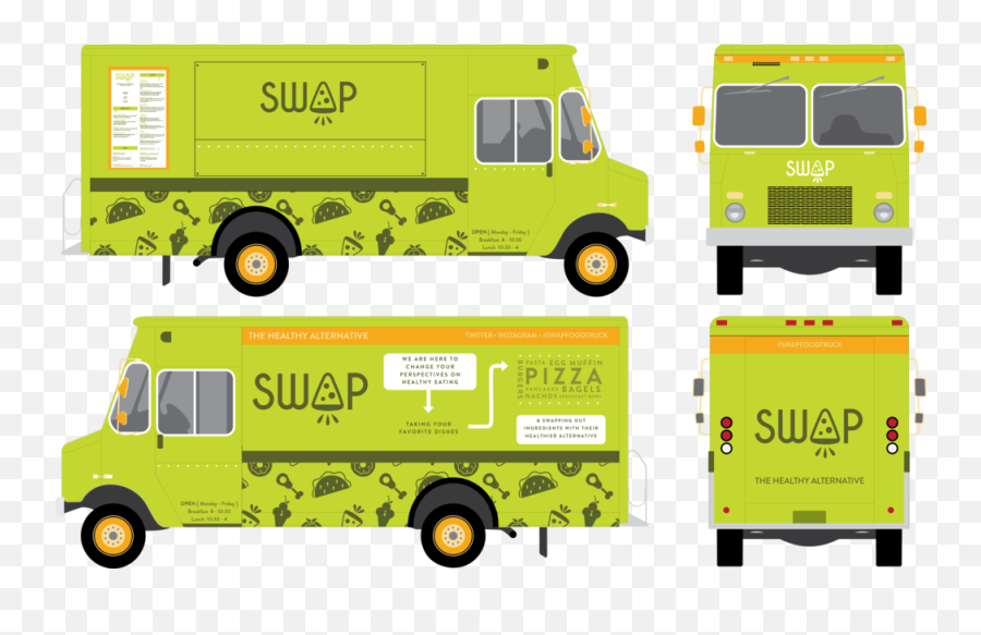 Swap Emily Boffeli - Template Food Truck Blank Png,Food Truck Png