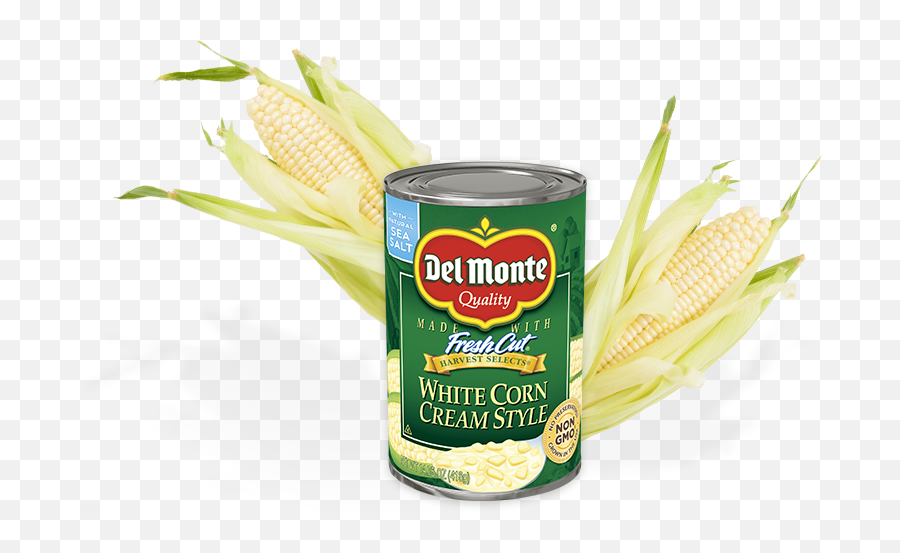 Cream Style White Corn Del Monte Foods Inc - Del Monte White Corn Png,Corn Transparent