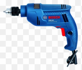 Drill Machine Png Free Image - Professional Bosch Gsb 501 500 Watt Impact Drill Machine Blue,Drill Png