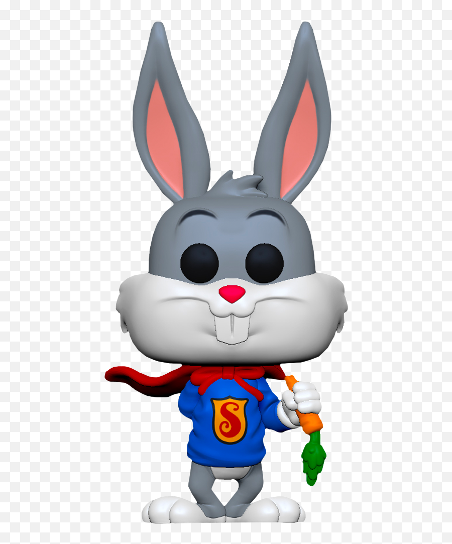 Pre - Order Looney Tunes Super Bugs Bunny 80th Anniversary Pop Vinyl Figure Funko Pop Looney Tunes Png,Bugs Bunny Png