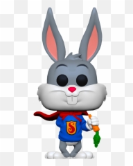 Pre - Order Looney Tunes Super Bugs Bunny 80th Anniversary Pop Vinyl Figure Funko Pop Looney Tunes Png,Bugs Bunny Png