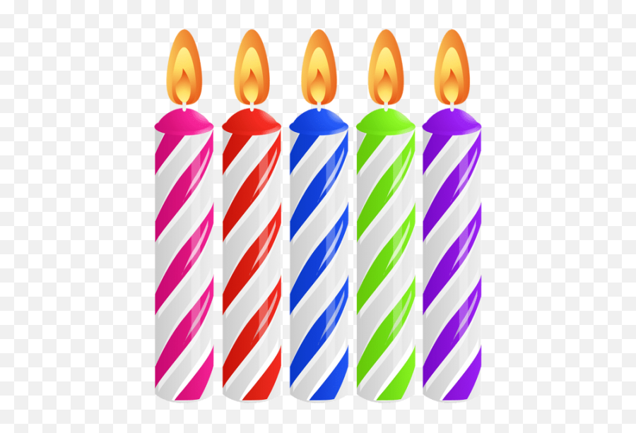 Birthday Candles Png Transparent Images Free Download Clip - Birthday Candle Png Transparent,Candle Transparent Png