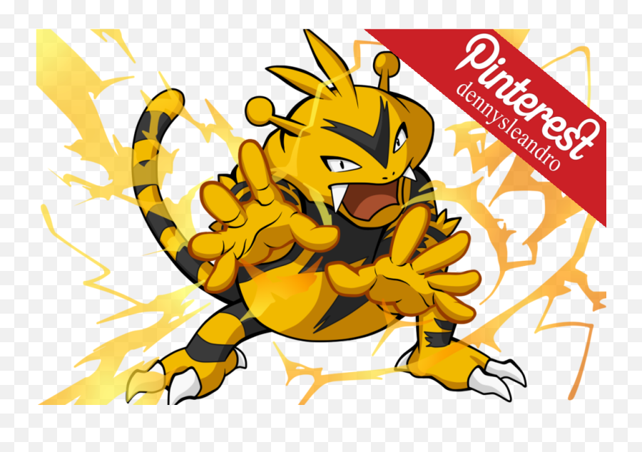 When A Storm Arrives Gangs Of This Pokémon Compete With - Electabuzz Hd Png,Lightning Bolts Png