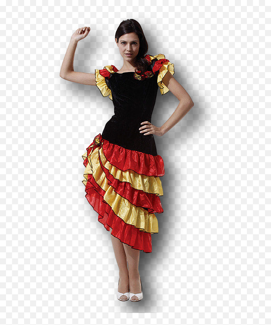 Flamenco Dancer Costume - Flamenco Coatume Transparent Png,Flamenco Png