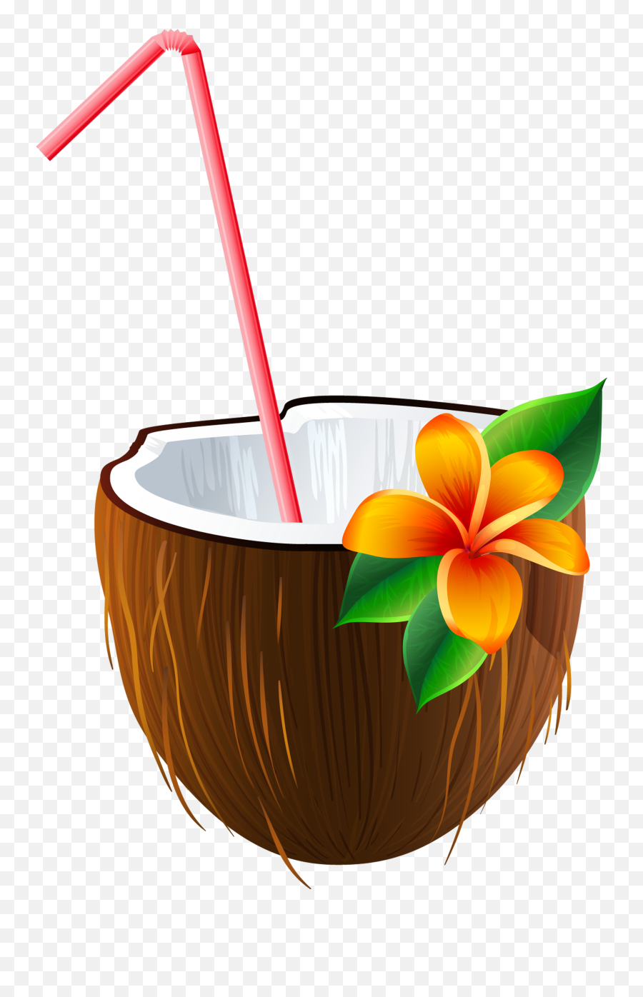 Tropical Drinks Png Transparent Collections - Coconut Cocktail Png,Drinking Png