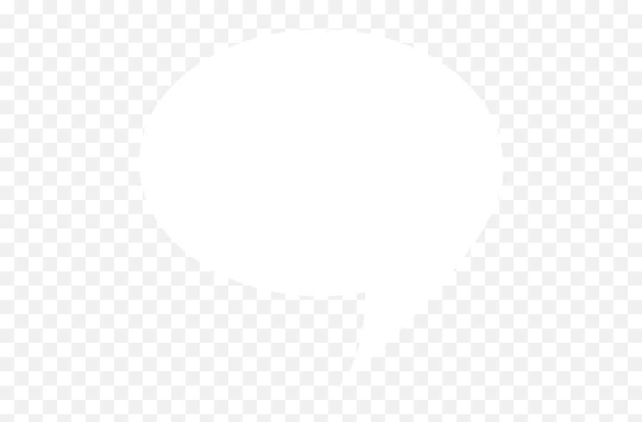 White Speech Bubble 4 Icon - Black Logo With Speech Bubble Transparent Png,Chat Bubble Transparent