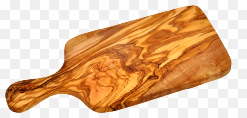 Download Hd Natural Olive Wood Paddle Board - Wooden Cutting Png Transparent