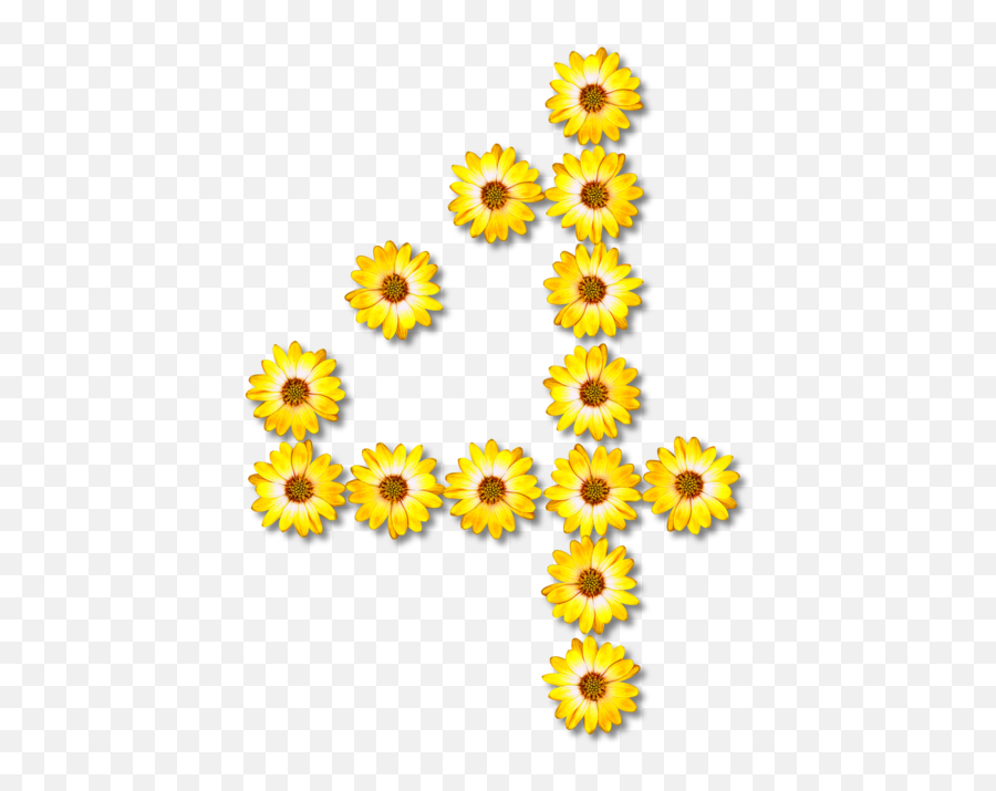 Sunflower Seedplantflower Png Clipart - Royalty Free Svg Png Sunflower Number Png,Sun Flower Png