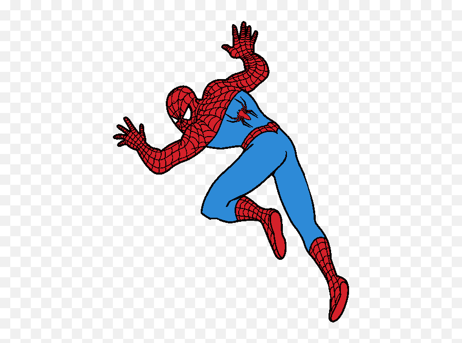 Spiderman Dance Gif Transparent Png - Spiderman Climbing The Building,Spiderman Clipart Png