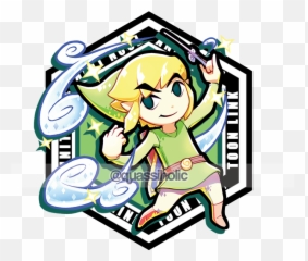 Toon Link Acrylic Charm - Cartoon Highresolution PNG Statue