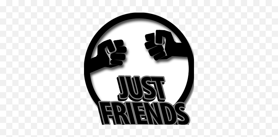 Just Friends Logo - Clip Art Png,Friends Logo Font