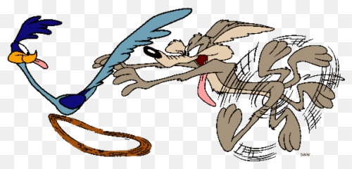 Roadrunner Clipart Looney Tunes - Transparent Road Runner Gif Png,Road Runner Png