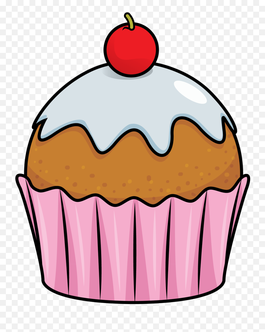 Library Of Banner Transparent Cupcake - Clip Art Cup Cakes Png,Cupcake Png