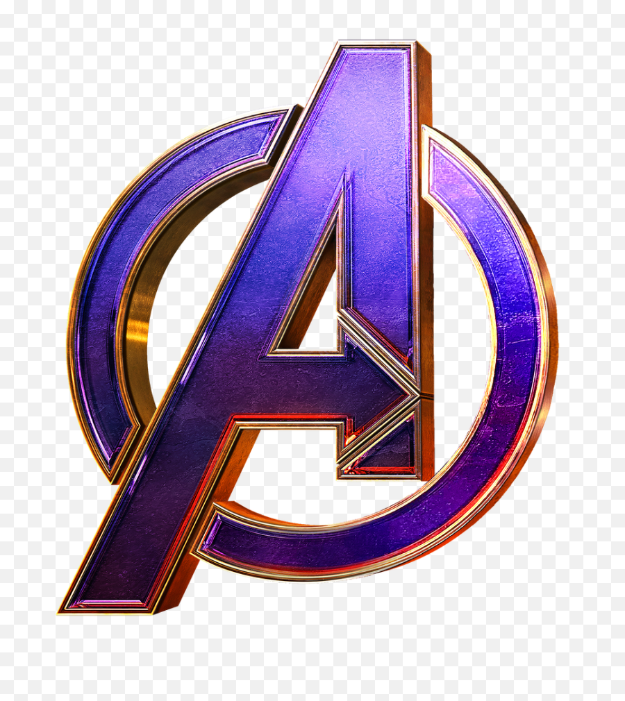 Avengers Group Png - Avengers Logo Endgame Png,Avengers Endgame Logo Png