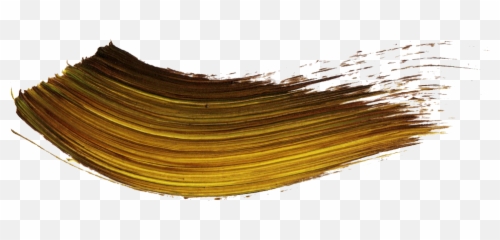 Download Gold Paint Stroke Png - Macro Photography