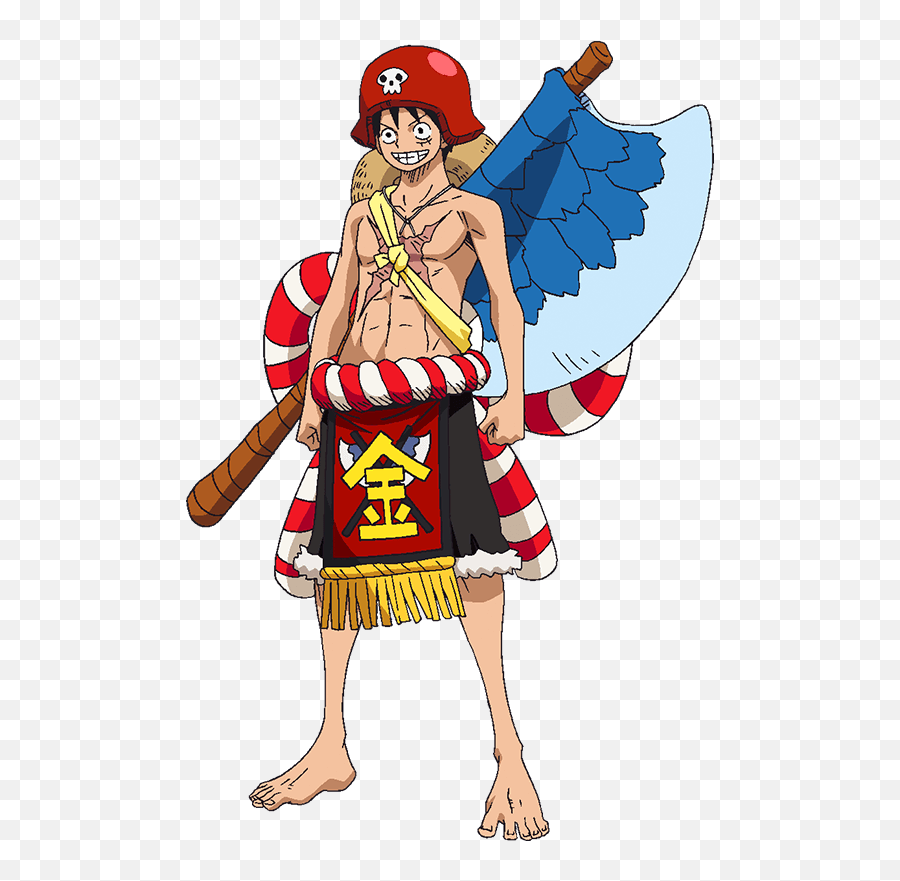 Luffy Film Gold Kintaro Outfit - Rufy One Piece Gold Png,One Piece Luffy Png