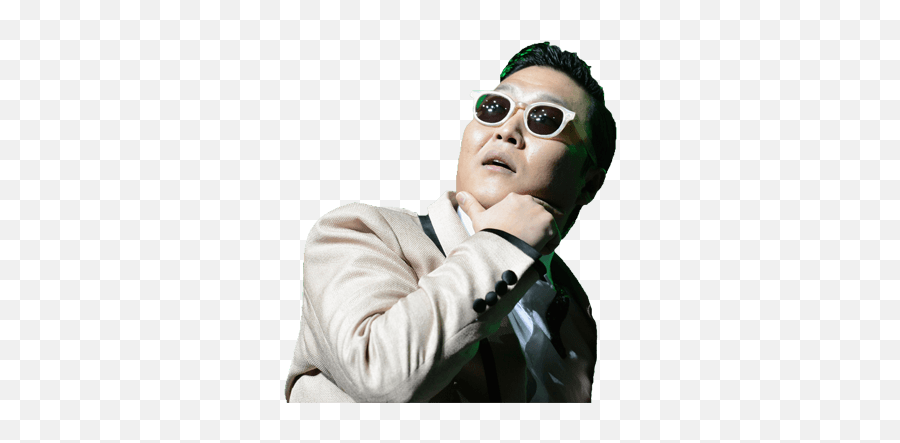 Psy Looking Up Transparent Png - Psy Png,Psy Png