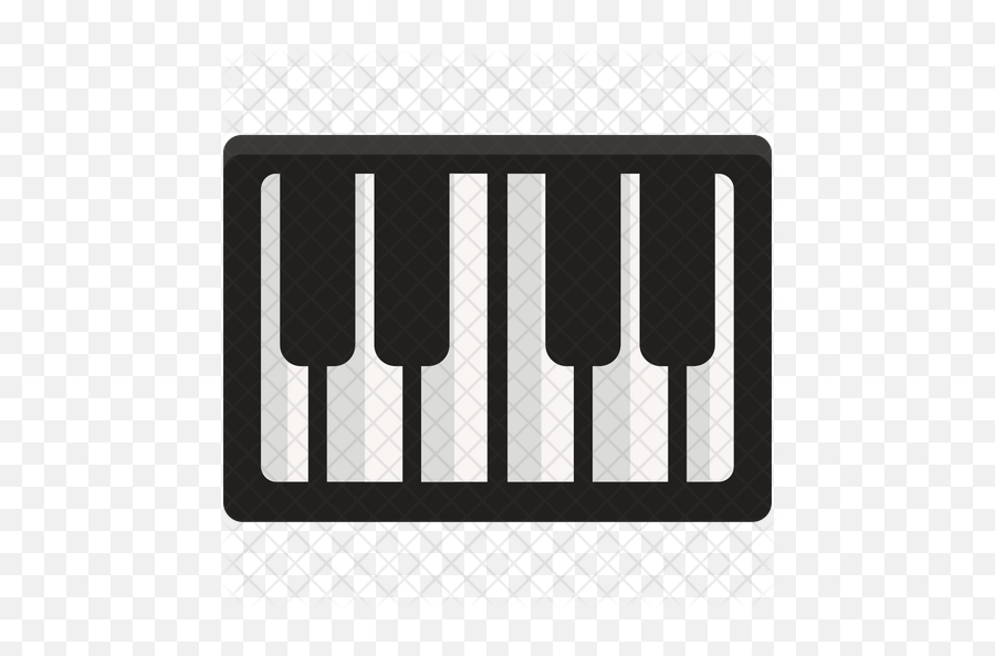 Piano Keys Icon Of Flat Style - Organ Instrument Icon Png,Piano Keys Png