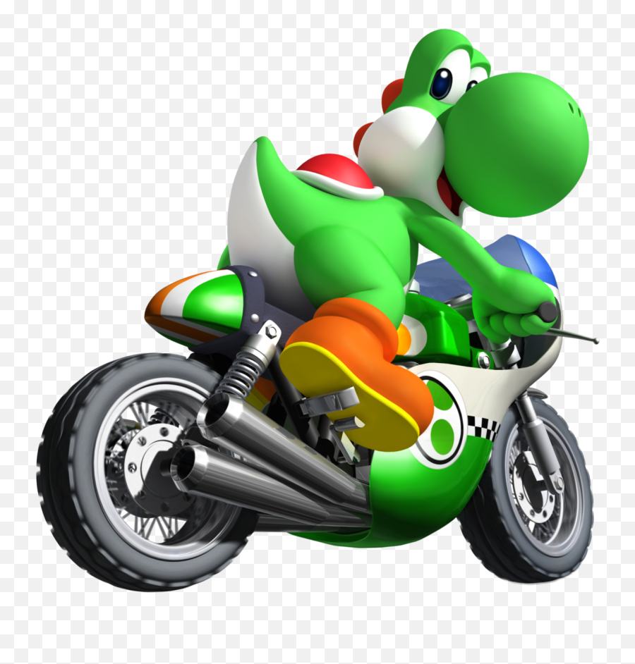 Bike - Mario Kart Yoshi Bike Png,Mario Kart Transparent
