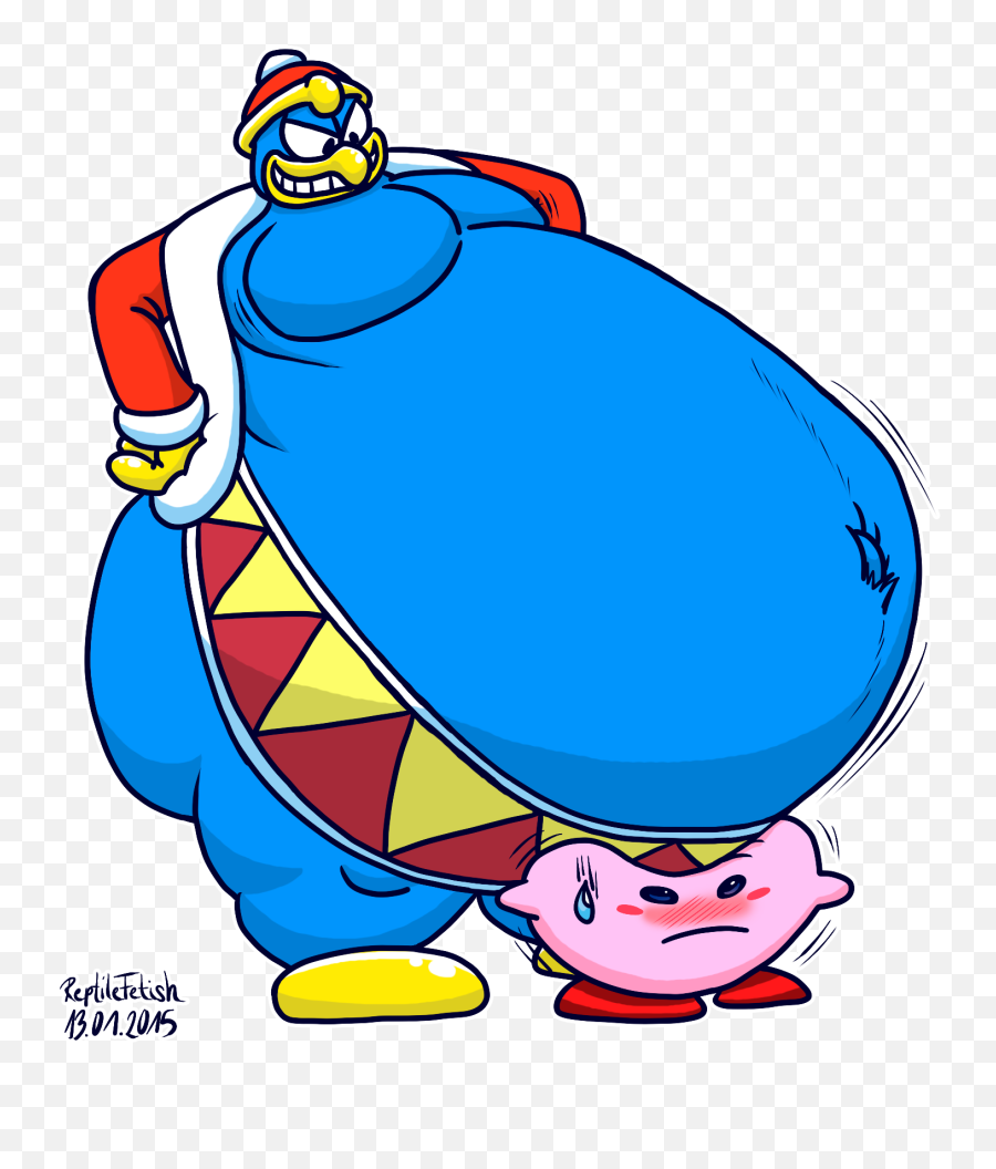 King Sized Dedede U2014 Weasyl - King Dedede Thicc Png,King Dedede Png