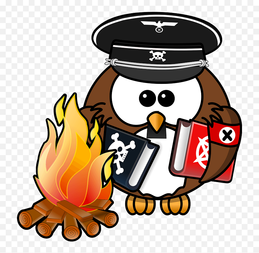 Nazi Owl Clipart Free Download Transparent Png Creazilla - Funny Happy Birthday Clip Art,Nazi Png
