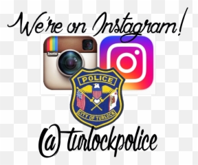 Follow Us - Turlock Police Dept Instagram Icon Transparent PNG