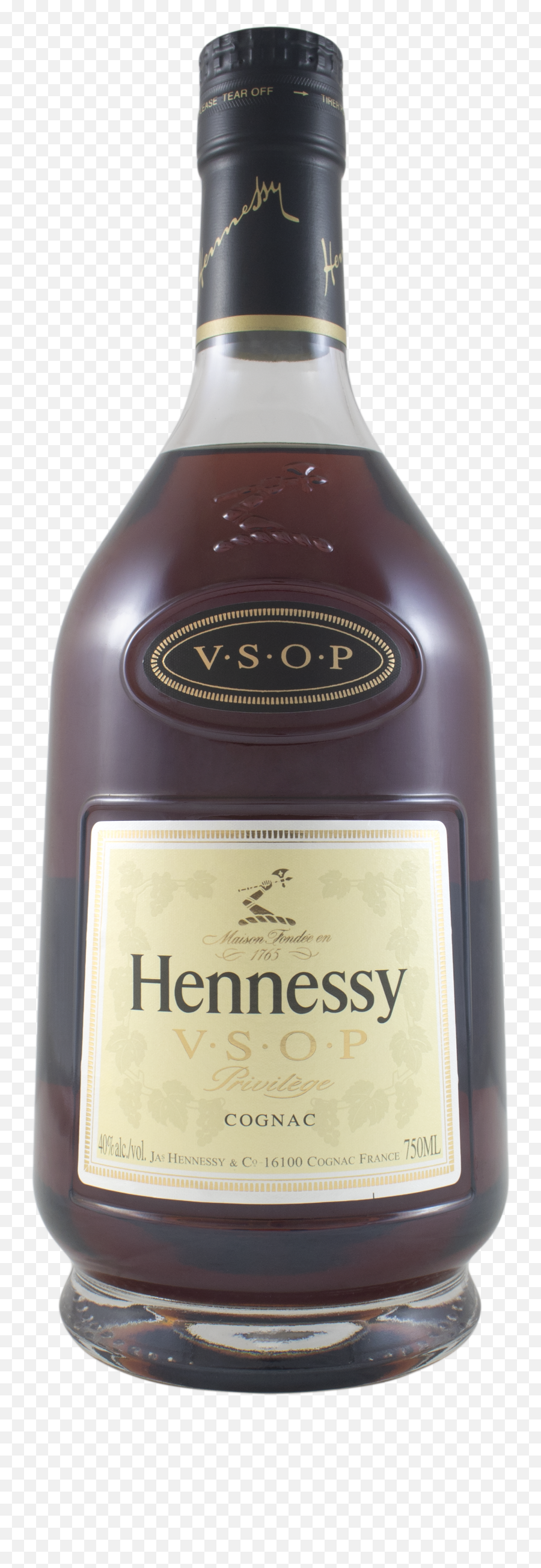 Hennessy Vsop - Hennessey Vsop Privilege Cognac 750ml Png,Hennessy Bottle Png