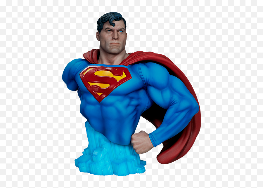 Superman Bust By Sideshow Collectibles - Hand On Hip Superman Png,Superman's Logo
