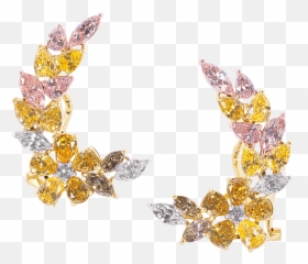Download Brilliant Diamond Necklace Fancy Color - Colors Diamonds png