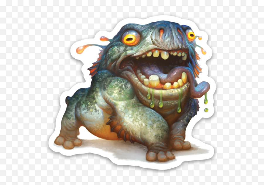 Year One Sticker Collection For The Monster - Ofthemonth U2014 Gallery Gerard Cute Dnd Creatures Png,Monster Mouth Png