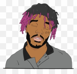 Cartoon Faces U2014 Brandon Masangcay - Hair Design Png,Lil Uzi Png