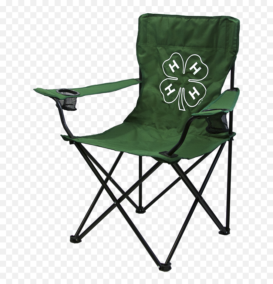 Green 4 - H Travel Chair Outdoor Folding Chair Png,Lawn Chair Png