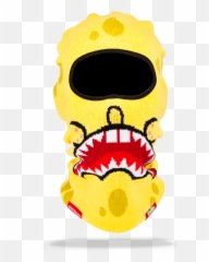 Ski Mask - Sprayground Spongebob Shark Mouth Png Dot