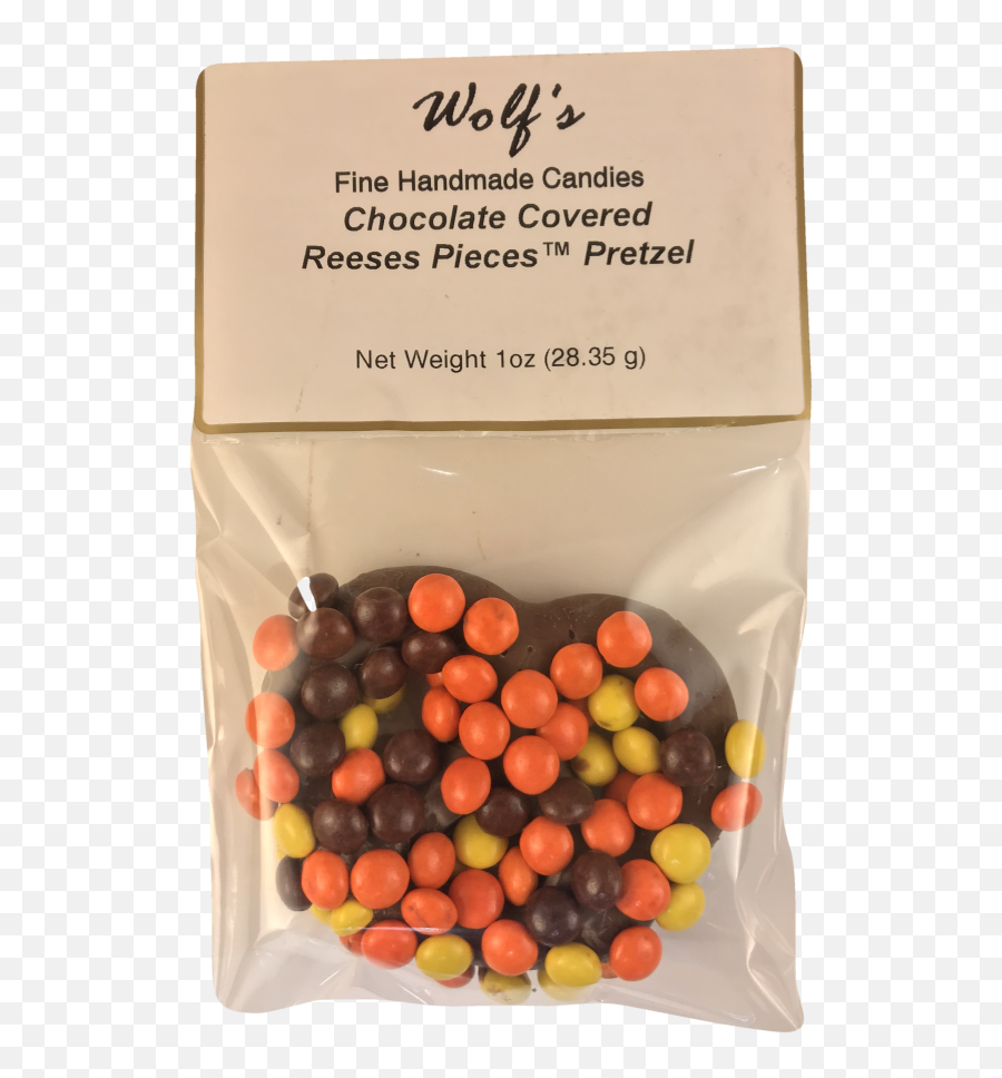 Large Pretzel With Reeses Pieces - Dot Png,Reeses Pieces Logo