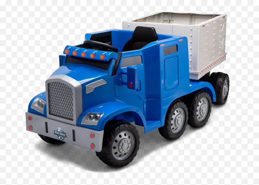 Semi - Truck And Trailer Kid Trax Semi Truck Png,Trailer Png