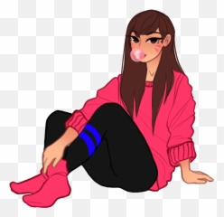 Download Va Overwatch Dva Not Digging That - Sitting png