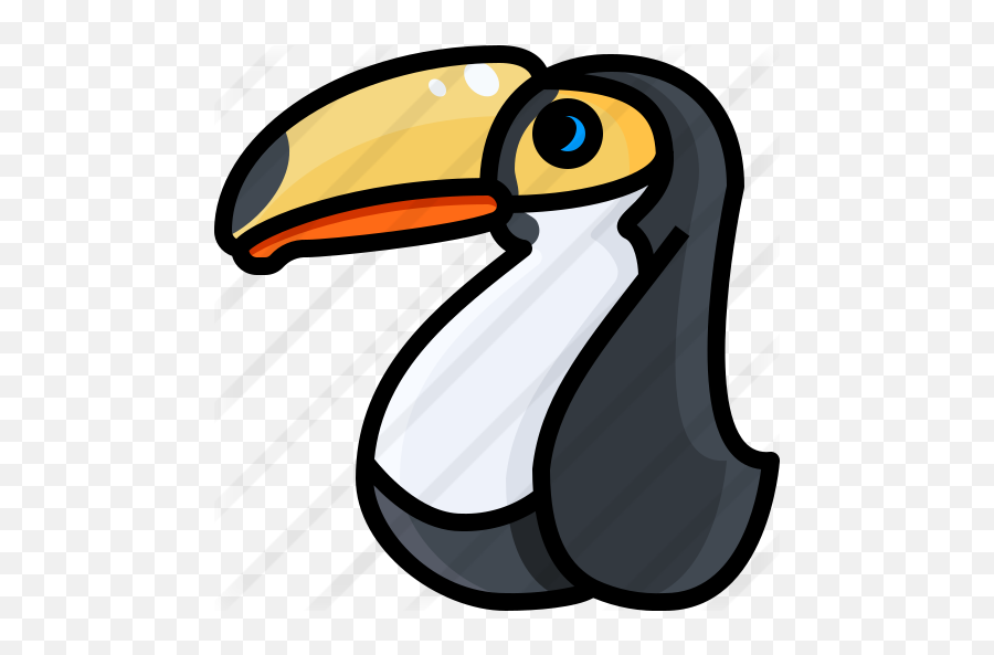 Toucan - Free Animals Icons Long Png,Toucan Png
