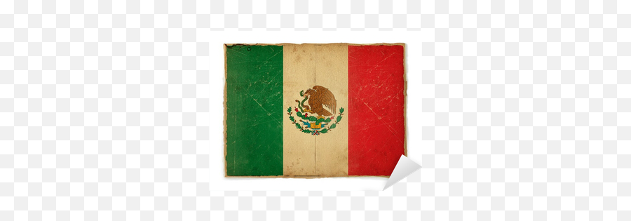 Vinilo Pixerstick Grunge Bandera De México U2022 Pixers - Vivimos Para Cambiar Mexico Flag Png,Bandera De Mexico Png