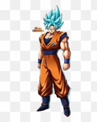 Dragon Ball Png Transparent Collections - Goku Ssj Blue Fighterz,Dragon Ball Logo Png