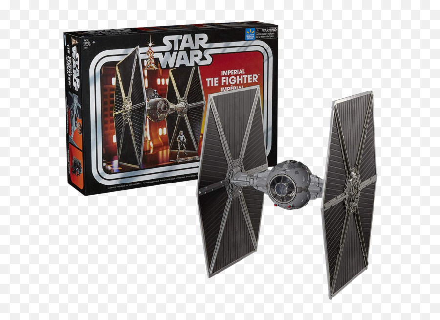 Star Wars - Imperial Tie Fighter Vehicle With Pilot 375u201d Scale Kenner Action Figure Vintage Collection Tie Fighter Png,Tie Fighters Png