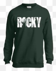 Rocky Balboa Officially Licensed Youth Ls Shirtsweatshirt - Cool Basketball T Shirt Designs Png,Rocky Balboa Png