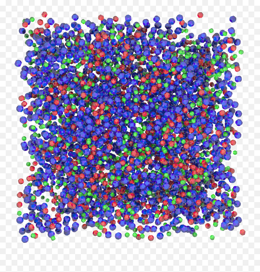 Snap Simulated Nanoparticle Assembly With Proto - Particles Png,Blue Particles Png