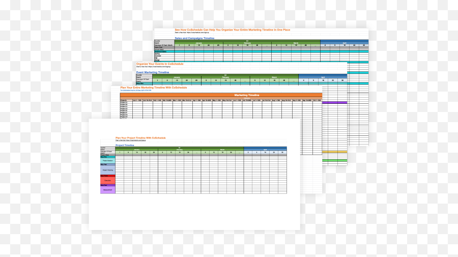 How To Plan Projects Events And Campaigns With Marketing - Statistical Graphics Png,Timeline Transparent