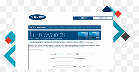 40 Off Old Navy Coupon Promo Codes 5 Cash Back - Vertical png