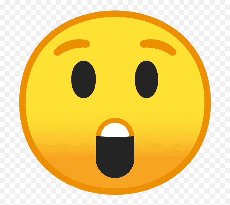 Astonished Face Emoji Clipart Free Download Transparent - Cristo Redentor Png,Shocked Face Transparent