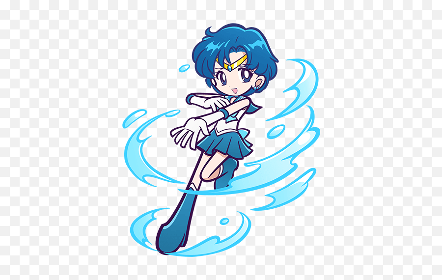 Sailor Mercury - Puyo Puyo Quest Sailor Mercury Zerochan Png,Sailor Mercury Png
