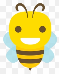 Free Emoji Bee Cartoon Laugh Png With - Transparent Angry